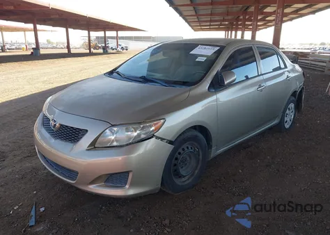 2009 Toyota Corolla Le from USA, damaged, VIN 1NXBU40E19Z011980